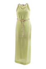 Halter neck long dress